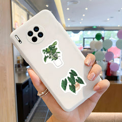 500pcs Green Plant Stickers Roll for Laptop Water Bottles Phone