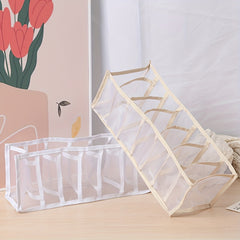 Clear Wardrobe Clothes Organizer Dacron Clothes Separation Storage Bag
