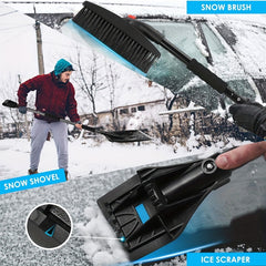 1pc Car Snow Removal Kit Three In One Lane Snow Removal Tool with Brush