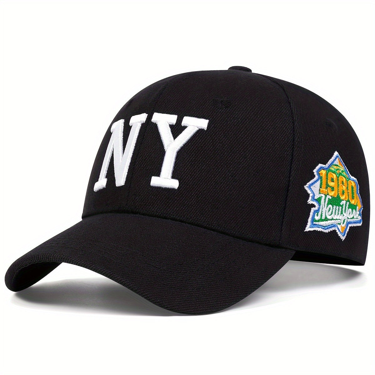 Letter Embroidered Baseball Cap Men Women Adjustable Sun Hat