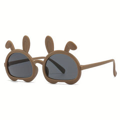 Boys Bunny Ear Sunglasses UV Protection Kids Accessories