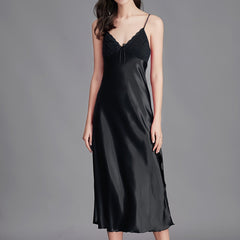 Satin Cami Night Dress - Women's Sleepwear