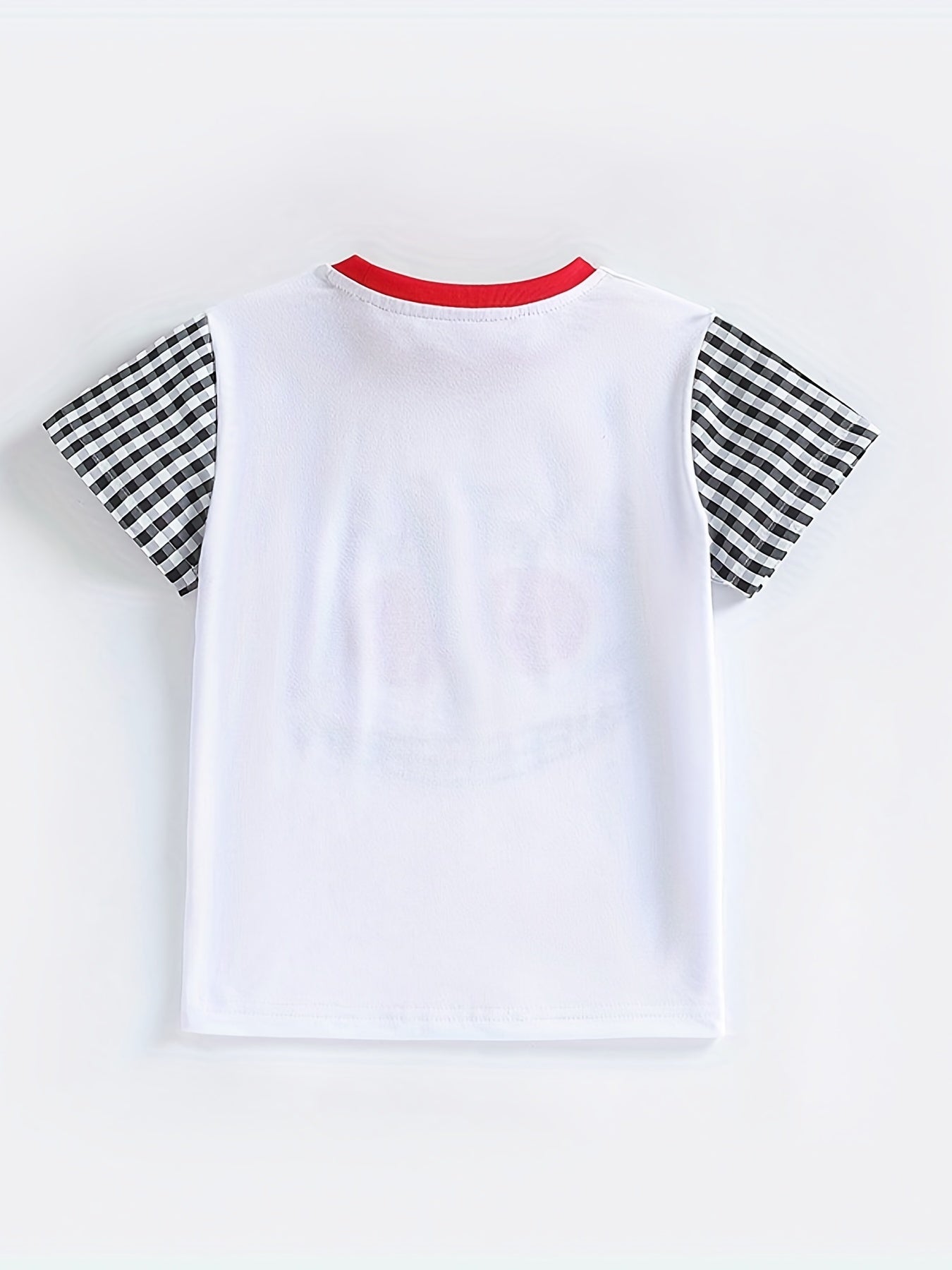 Fruit Print T shirt for Kids Summer Short-sleeve Top