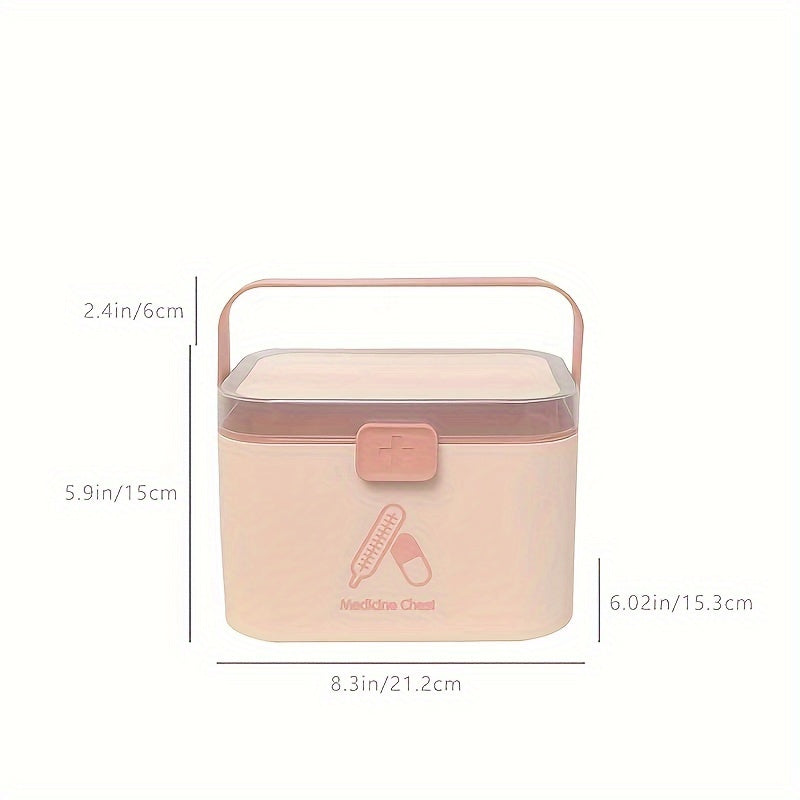 Household Small Medicine Box Foldable Large capacity