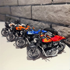 Hip Hop Motorcycle Doll Keychain For Men
