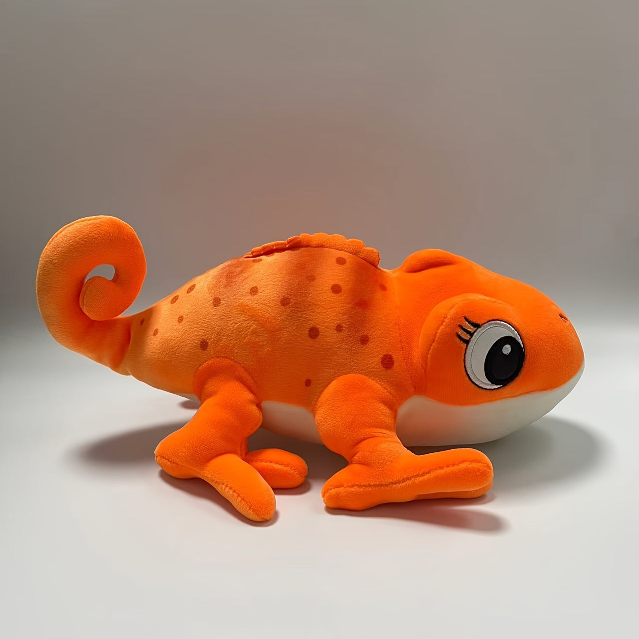 11 inch Chameleon Plush Toy Polyester Cuddly Crawler for Holidays Home Decor