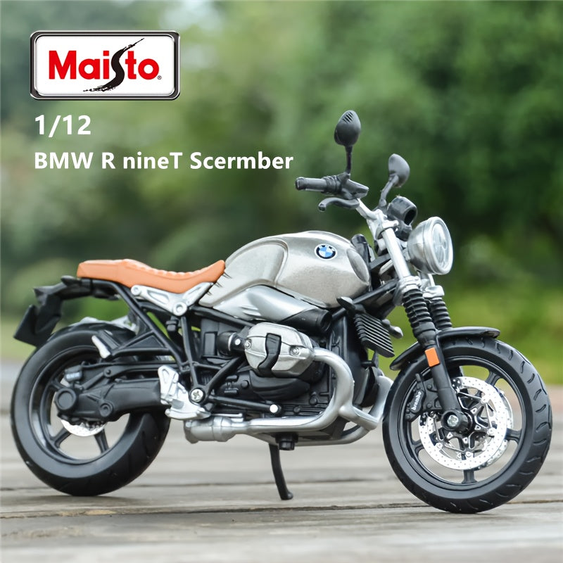 Die Cast Vehicle Motorcycle Model Toy Gift