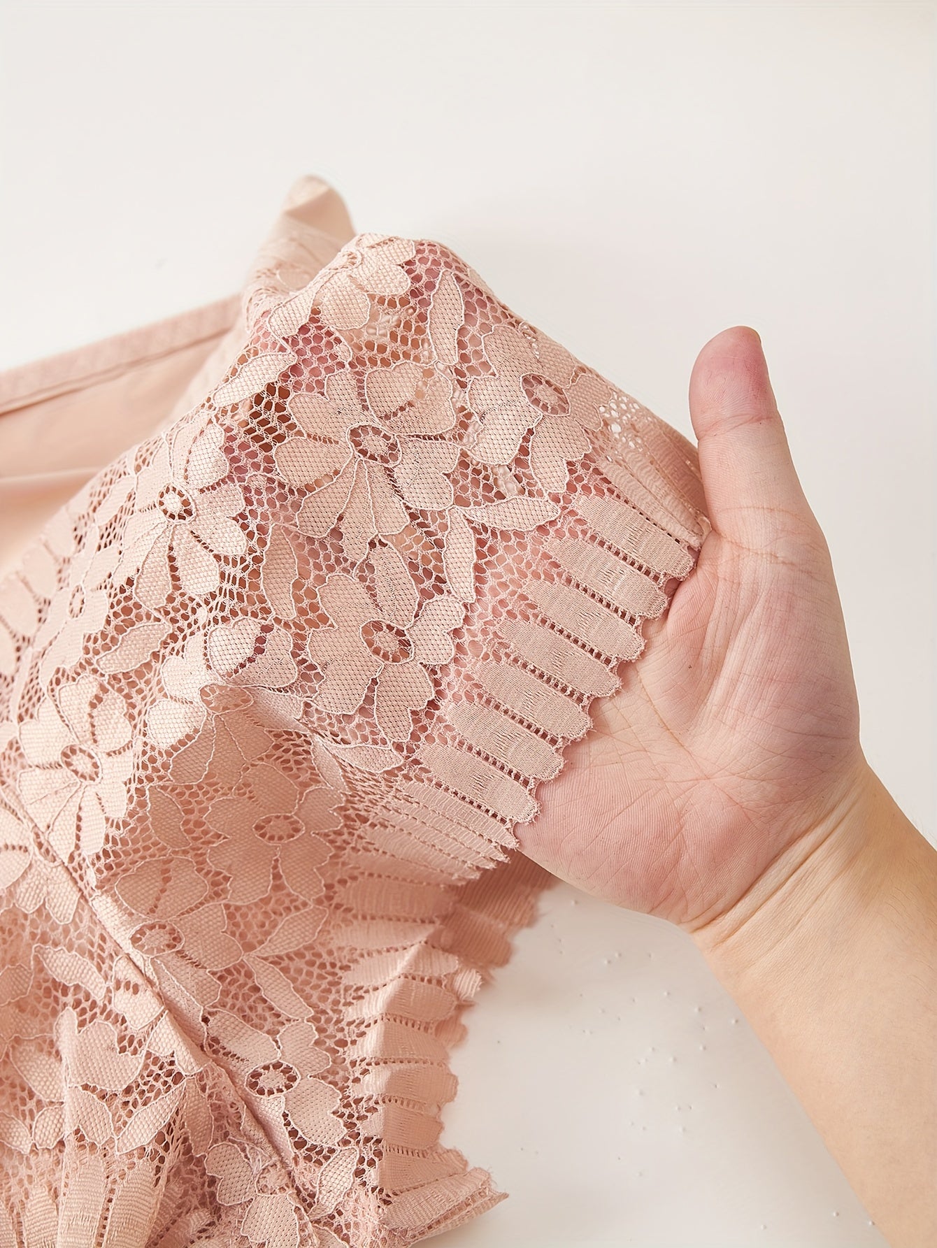 Lace Stitching Panties Stretchy Intimates Women's Lingerie