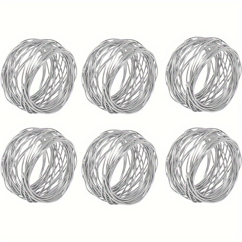 Napkin Ring Mesh Holder Set Of 2pcs For Party Dining Table Decoration