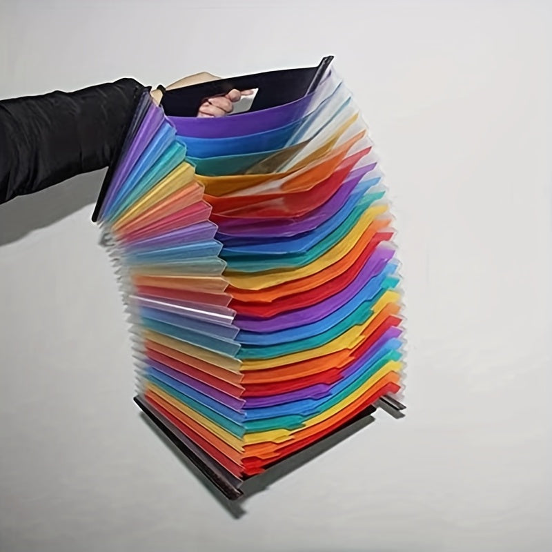 Accordion File Box Receipt Organizer A-Z Extended File Folder