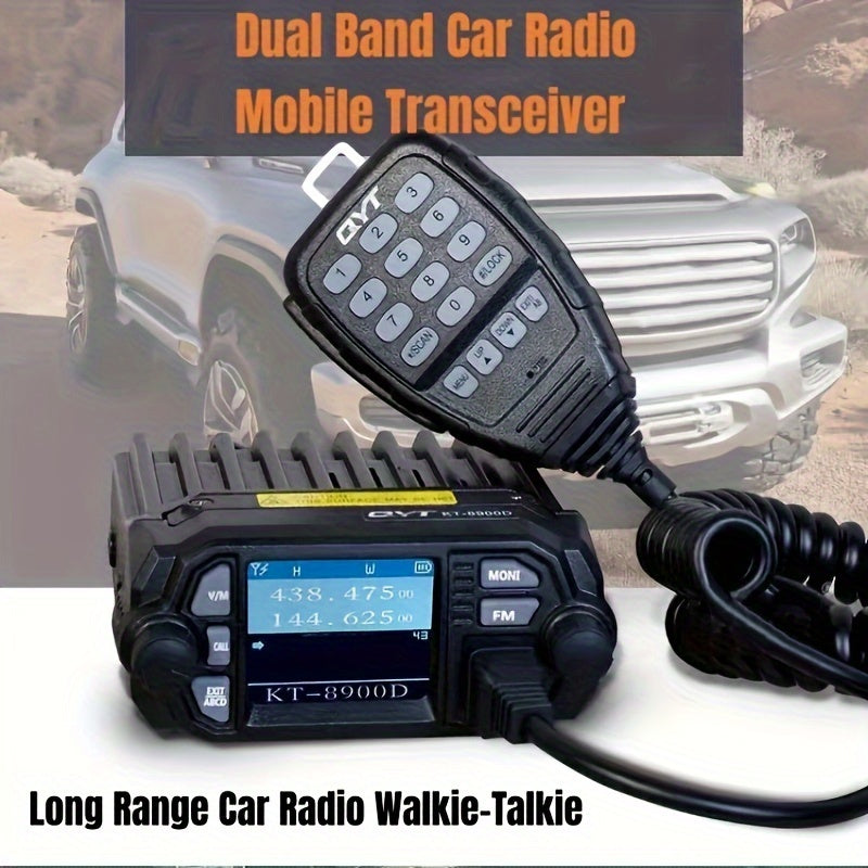 Dual Band Car Radio Mobile Transceiver Walkie Talkie