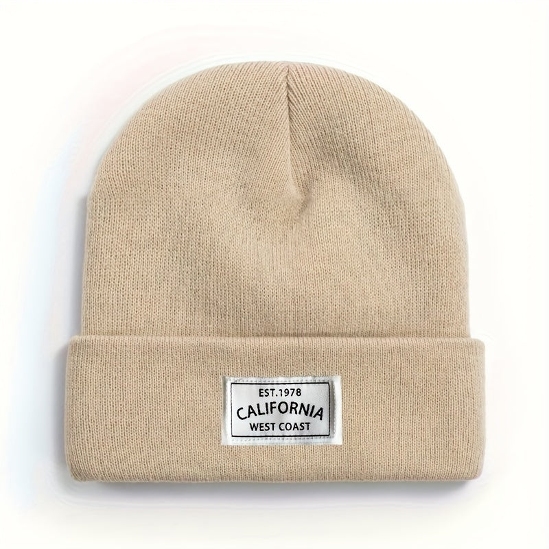 Winter Warm Knitted Hat Outdoor Beanie Ear Protection Hat