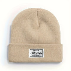 Winter Warm Knitted Hat Outdoor Beanie Ear Protection Hat