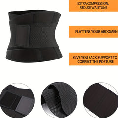 Waist Trainer Trimmer Belt Tummy Control Compression Wrap