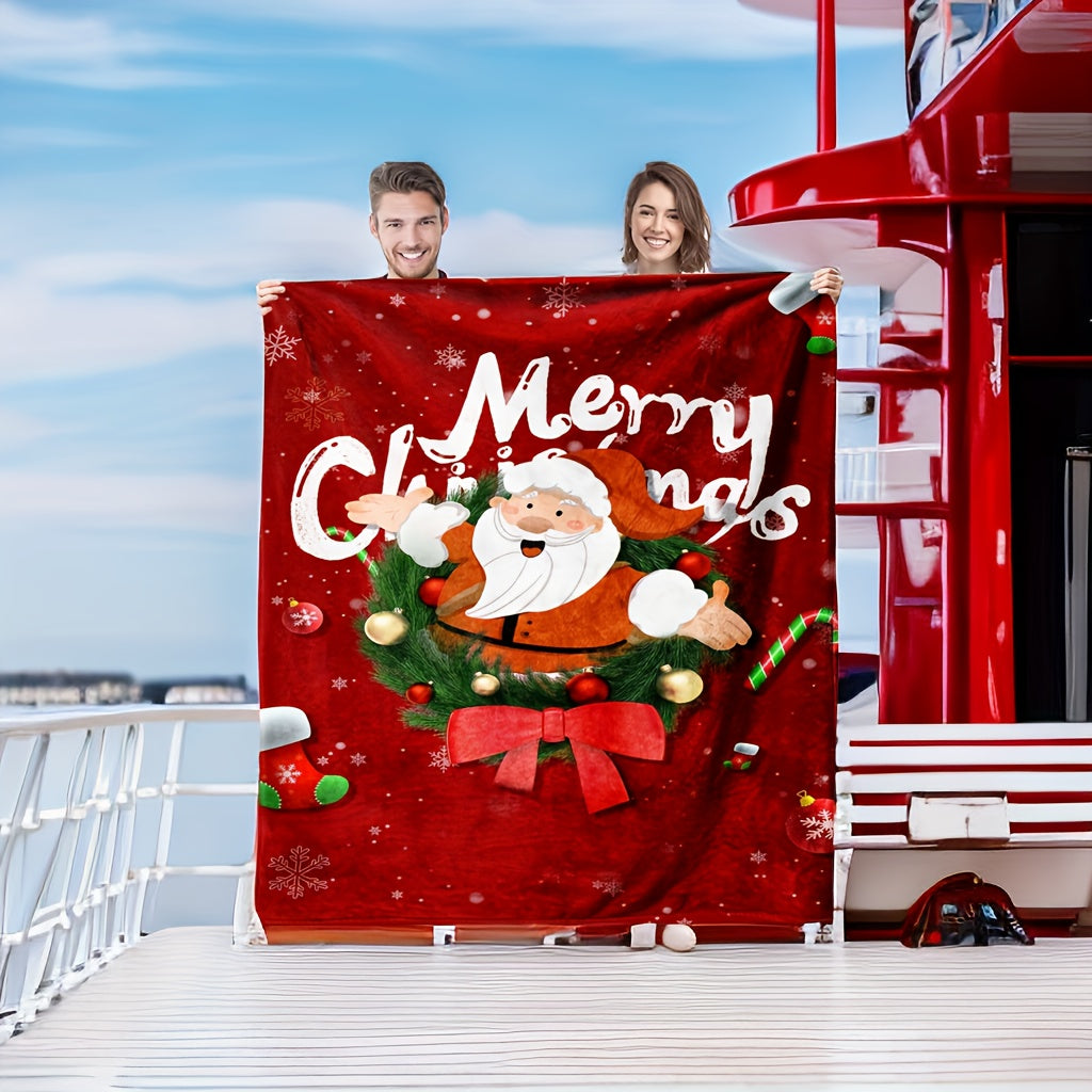 Winter Warmth Thickens Blanket Flannel Blanket Christmas Gift