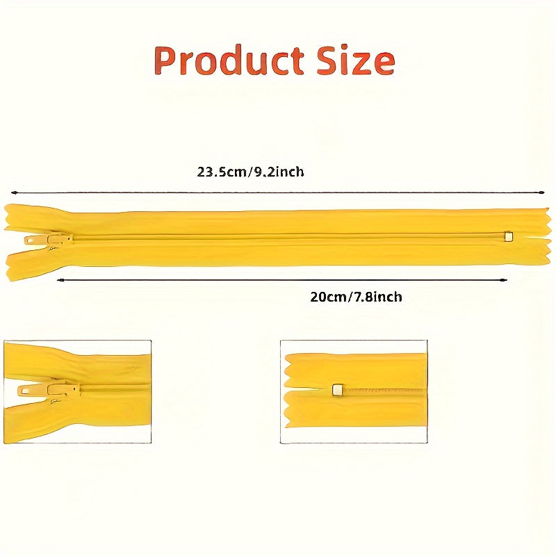 Random No 3 Zipper For Clothes Jeans Sewing Crafts Tailor Nylon Loop Zipper