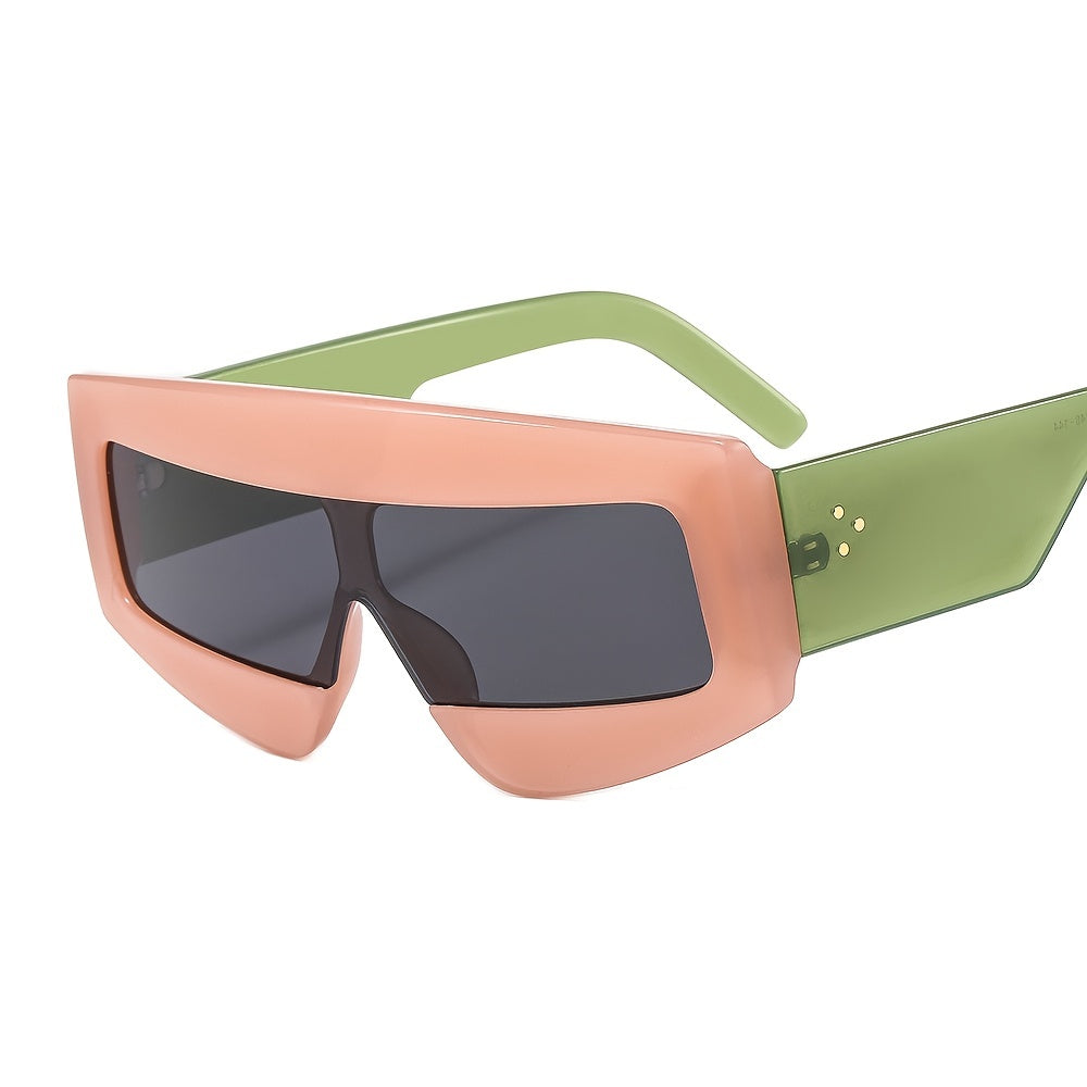 Vintage Classic Rectangle Sunglasses Women Unique Small Size Square Shape