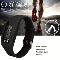 Kids Silicone Smart Sports Watch Pedometer Waterproof