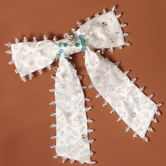 Crystal Bow Hair Clip Solid Hair Clip Hair Accessories