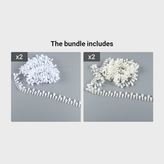 ABS Pearl Beads Cotton Chain Wedding Party Jewelry Findings Craft Supplies