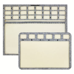 Hobbyworker Beads Mat for Beading Jewelry Making with Grids