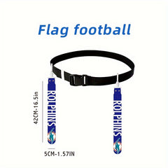 Dolphin Waist Flag Rugby Football Flag With Buckle