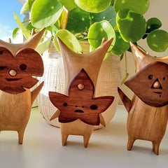 Tribal Style Mask Doll Decoration Handicraft Elements for Home Decor
