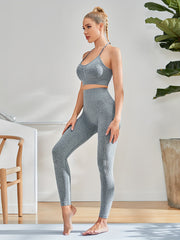 Seamless Yoga Hip Lifting Leggings High Waist Quick Dry Sports Pants