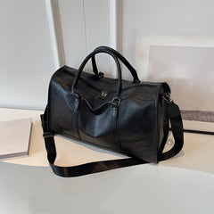 Retro Lightweight Travel Zipper Bag Large Capacity Fitness Tote Bag