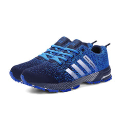 Men's Mesh Running Sneakers - Lightweight Breathable Shoes