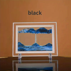 Square 3D Sand Painting Office Gift