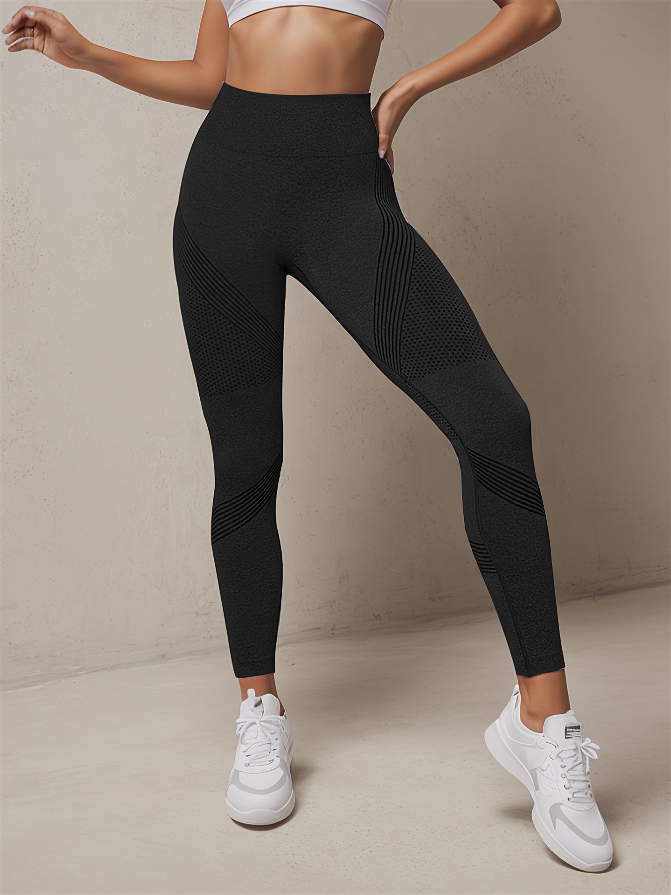 Stretch Sports Leggings Quick Dry Yoga Running Gym Pants for Women