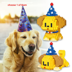 Building Blocks Dog Shaped Set - Creative Decoration & Stress Relief