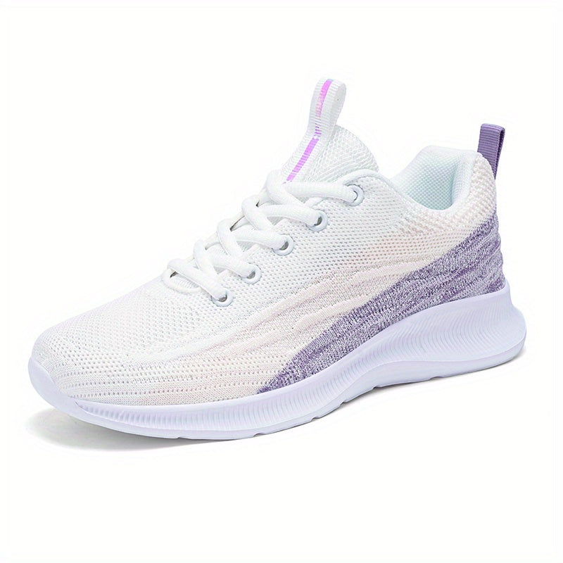 Women's Lightweight Breathable Running Shoes Lace Up Comfort Non Slip Grip