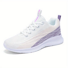 Women's Lightweight Breathable Running Shoes Lace Up Comfort Non Slip Grip