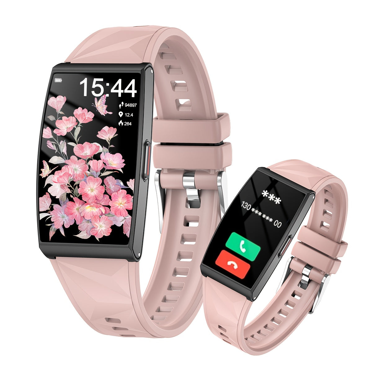 Unisex Smartwatch with Wireless Calling and HD Touchscreen Camera Control