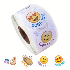 500pcs Cartoon Stickers Teacher Reward Encourage Sticker Self-adhesive Graffiti