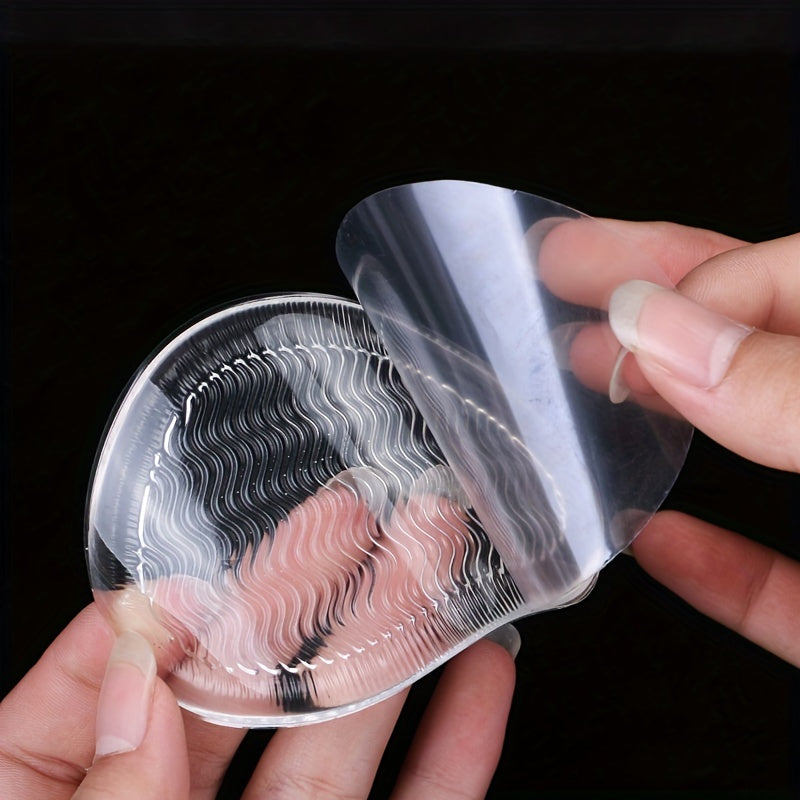 Forefoot Insert Cushion Pads Anti Slip Silicone Foot Pain Relief for Women Shoes