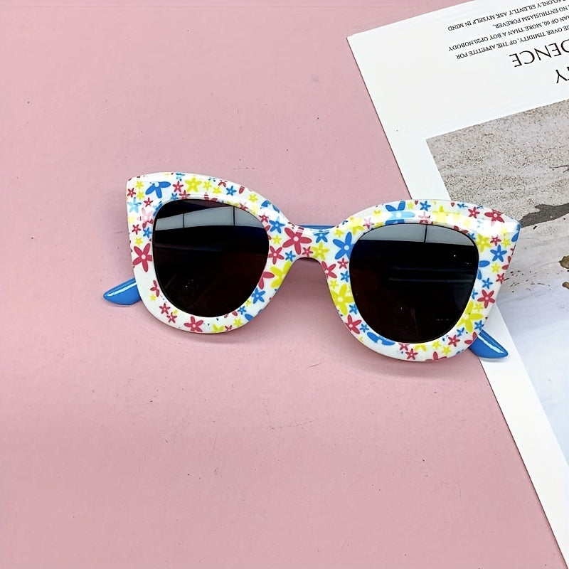 Girl's Travel Flower Sunglasses for Hiking