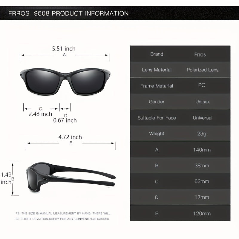 FRROS Polarized Sunglasses F5241 10 Colors