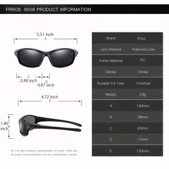 FRROS Polarized Sunglasses F5241 10 Colors