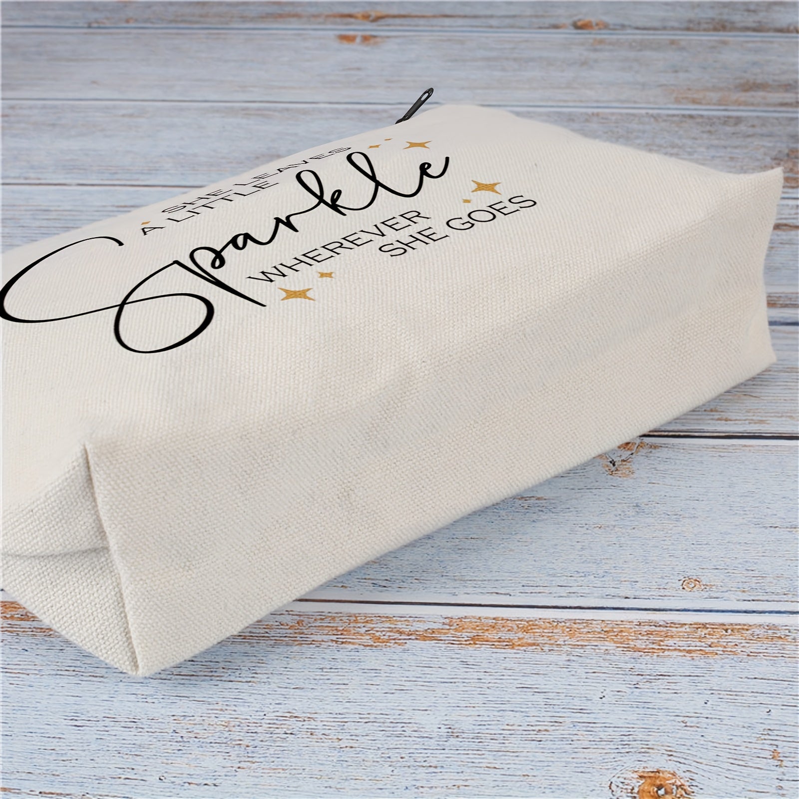 She Leaves A Little Sparkle Makeup Bag - Inspirational Gift for Women