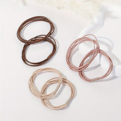 6pcs Hair Ties Decorative Hair Bands for Girls