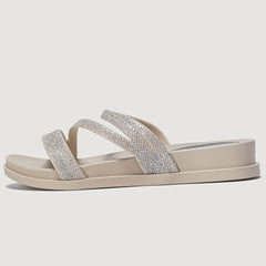 Women's Summer Beach Flat Sandals Lightweight Casual Travel Sandals