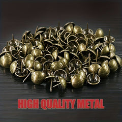 300pcs 14 10mm Bronze Thumb Tacks With Round Heads