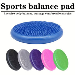 Portable Inflatable Balance Pad for Yoga & Muscle Relaxation