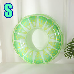 Lemon Inflatable Pool Float Boat 27.5 inch PVC Huge Adult Yellow & Zig