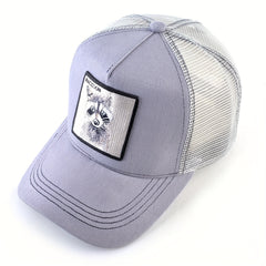 Raccoon Embroidery Baseball Cap Outdoor Sports Sun Hat Breathable Hip Hop Cap