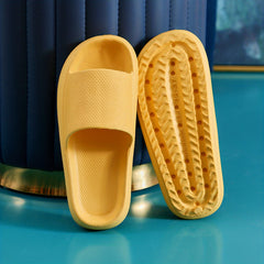 Men's Non Slip Open Toe Slides for Indoor Outdoor Bathroom Beach