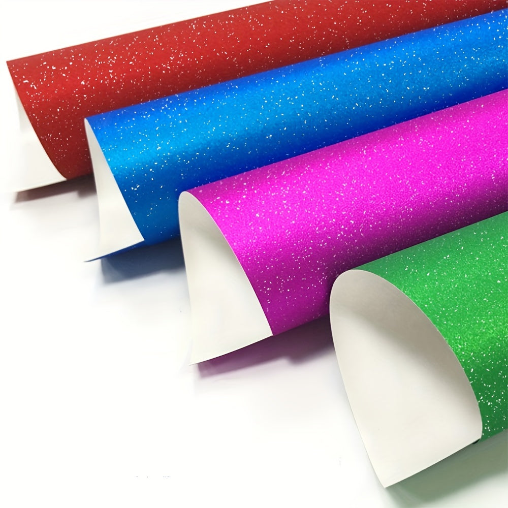 Shinning Glitter Self Adhesive Vinyl DIY Sticker Film
